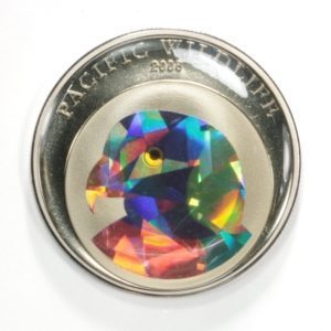Palau - Prism Rainbow Lorikeet - 2006 - One Dollar Crown - Brilliant Uncirculated