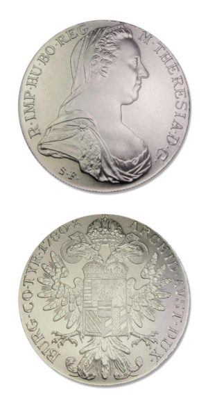 Austria - Official 1780 Restrike - Maria Theresa Thaler - Silver
