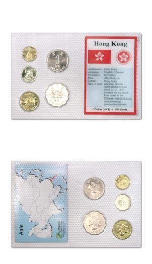 Hong Kong - Type Set - Uncirculated Coins In Packaging