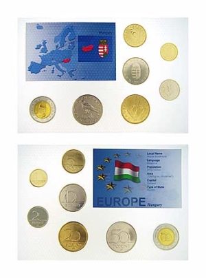 Hungary (7) Coin Type Set - Brilliant Uncirculated
