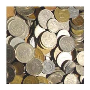Assorted Bulk World Coins - 3 Pounds - 270 to 330 Coins