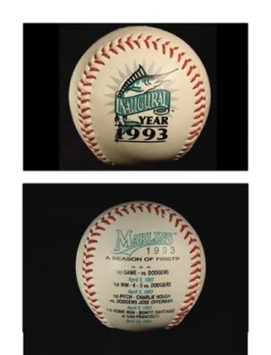 Florida Marlins - 1993 - Inaugural Season Baseball