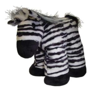 Stuffed Toy Animal - Mister Stripes The Zebra - 8.5 inches Tall - New