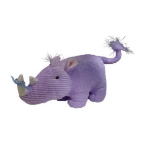 Stuffed Toy Animal - Ronnie The Rhino - 8.5 inches Tall - New