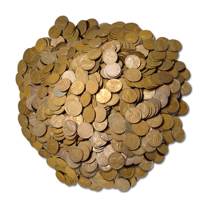 1000 NEW OFFICIAL PENNY PENNIES COIN WRAPPERS PERFECT FOR WHEATS & INDIANS 
