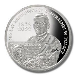 2009 Polish 10zł Central Bank Silver Coin