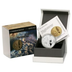 2011 Israel Dead Sea ILS1 Prooflike Silver Coin with Mint Box & COA