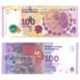 2102 Argentina Evita Peron 100 Pesos Series A Crisp Uncirculated Banknote