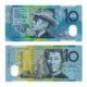 2008 Australia Ten Dollars Polymer Crisp Uncirculated Banknote