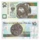 1995 Poland Mieszko I 10 Zlotych Crisp Uncirculated Banknote