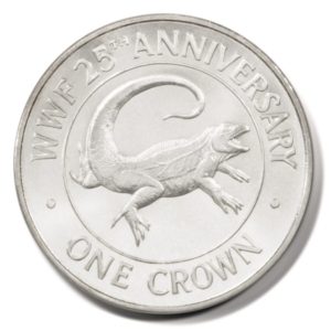1988 World Wildlife Fund (WWF) Rock Iguana Crown