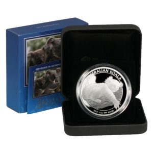 2012 Australia Silver 5 ounce $8 Koala coin