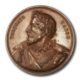 Italy - Torino - Poet Torquato Tasso - High Relief Bronze Medal - 1846  - 43.62mm - 45.6 grams