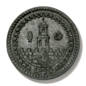 1920 Altenburg Germany Zinc 5 Pfennig Notgeld