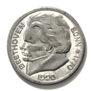 1920 Bonn Germany Copper-nickel 10 Pfennig Notgeld