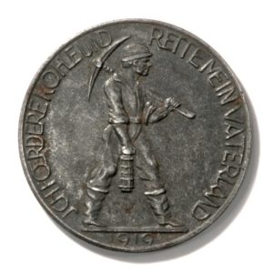1919 Duren Germany Iron 25 Pfennig Notgeld