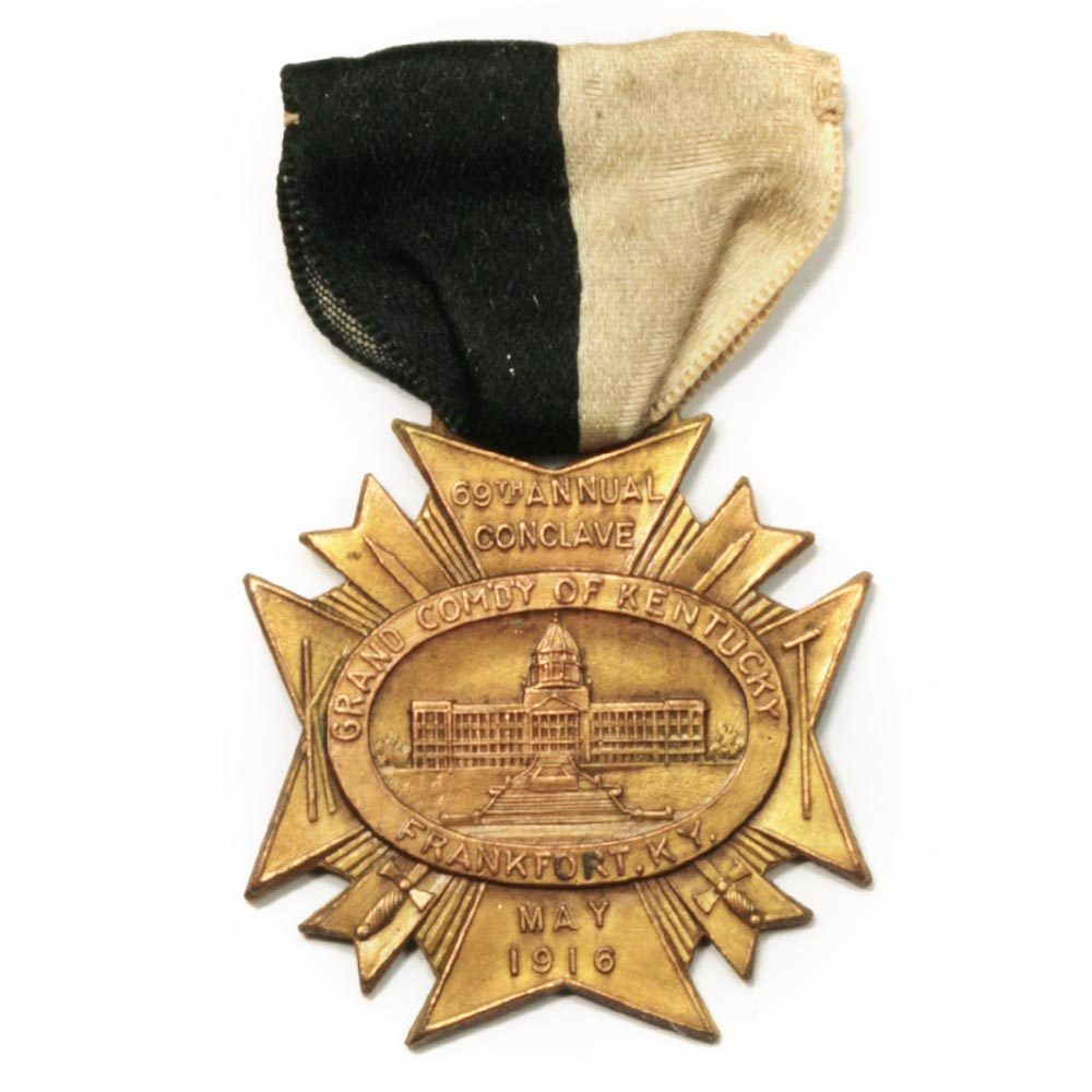1916 Grand Comdy of Kentucky, Frankfort, KY Jewel in Very Fine Condition