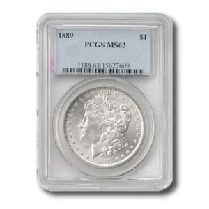1889-P Morgan Silver Dollar CERTIFIED