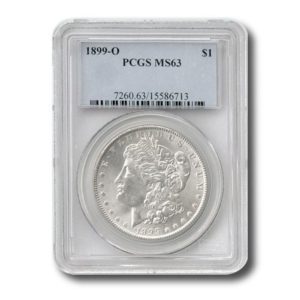 1899-O Morgan Silver Dollar CERTIFIED