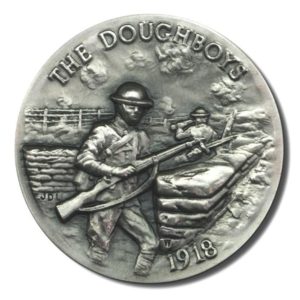 Great American Triumphs - The Doughboys - 1.15 oz Sterling Silver - 1918  - COA