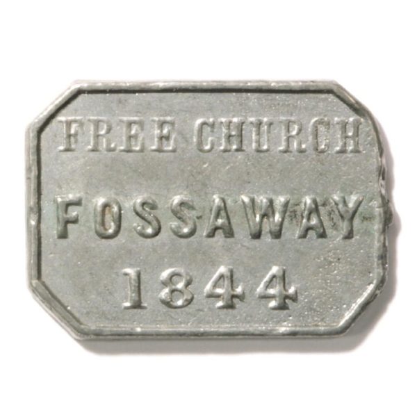 1844 Fossoway Kinrss shire Scottish Communion Token