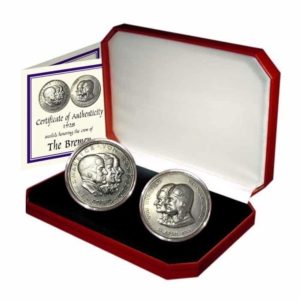 Germany - 2 Medals Honoring The Bremen's East/West Transatlantic Flight Of 1928 - Silver - With Box
