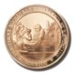 Franklin Mint-History of US-Roosevelt Reelected by Landslide-1936-45mm-Proof Bronze Medal