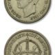 Australia - George VI - 1 Crown - 1937 - About Uncirculated Silver Crown - KM-34