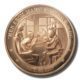 Franklin Mint-History of the US-HG Wells' War of the Worlds-1938-45mm-Proof Bronze Medal