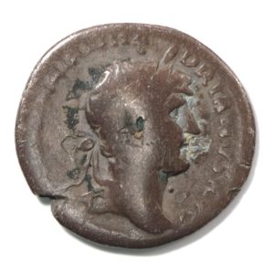 119-122 AD Hadrian Denarius