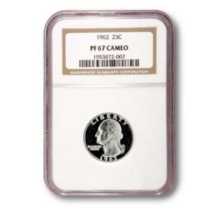 USA - Proof Washington Quarter - 1962 - NGC PF67 Cameo - Half Price Special!!!