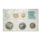 New Zealand-Official Mint Set-6 Coins-1968 -KM-31-32