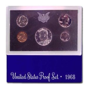 United States - Mint Issued Proof Set - 1968 - Original Packaging
