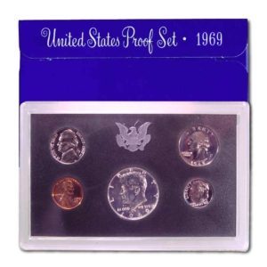United States - Mint Issued Proof Set - 1969 - Original Packaging
