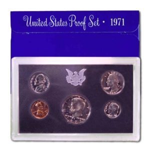 United States - Mint Issued Proof Set - 1971 - Original Packaging
