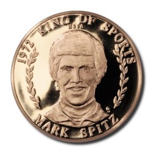 Franklin Mint - Mark Spitz - King of Sports - 1973  - Proof - Bronze