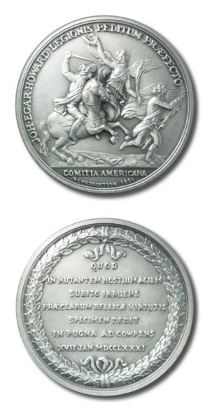 USA - COMITIA AMERICANA medal - Lt Col John E. Howard - 1973 - UNC - pewter