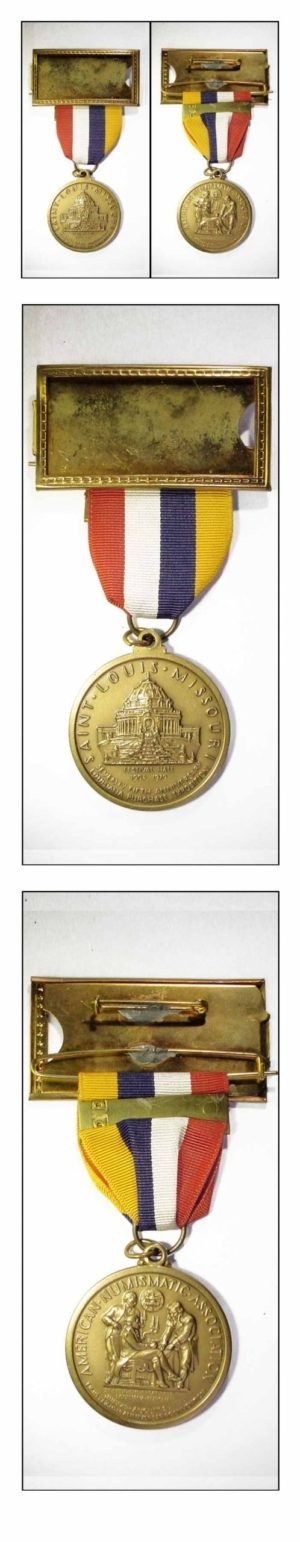 American Numismatic Association (ANA) 1979 Convention Bronze Medal-Saint Louis
