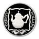 BVI - Caribbean Treasure - Teapot - $20 - 1985 - Proof Silver Crown