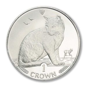 Isle Of Man Cat Coins - Alley Cat - 1990 - Uncirculated