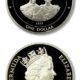 Bermuda - Queen Mother - Coronation of George VI - One Dollar - 1996 - Proof Silver Crown