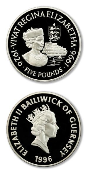Bailiwick of Guernsey - Elizabeth II's 70th Birthday -