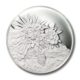Turks and Caicos - Chrysanthemum Flowers - 20 Crowns - 1999  - Proof Silver Crown