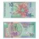 Suriname-2000-Flora Banknote Set-Giant Granadilla-Guzmania-Cannonball-5