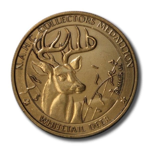 North American Hunting Club-Big Game Collectors Series-Whitetail Deer-2001 -Bronze Medal