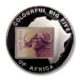Uganda - Water Buffalo - Big Five - 2001 - 1000 Shillings - Proof Crown - Color