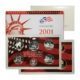 USA - Silver Proof Set - Official Mint Packaging - 2001 - COA