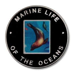 Uganda - Marine Life of the Oceans - Seal - 1000 Shillings - 2002 - Proof Crown - Color