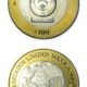 Mexico - State Of Yucatan - 2003 - 100 Pesos Silver & Brass Bimetallic Crown - 0.64865 ASW