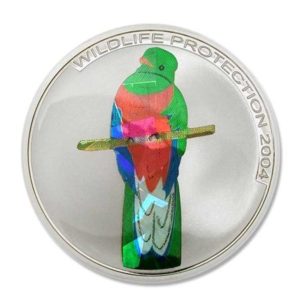 Democratic Republic Of Congo - Prism Quetzal - 2004 - 5 Franc Coin - KM-147 - Colored Proof
